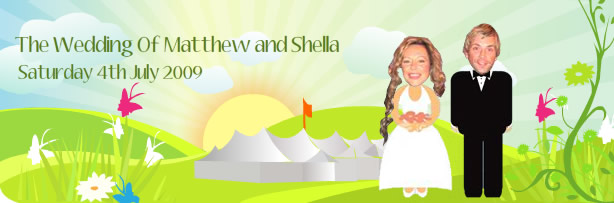 The Wedding Of Matthew and Shella - Saturday 4th July 2009